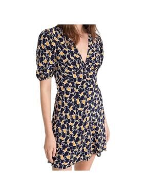 staud denim mini dress Staud Sur Denim Mini Dress In Blue - 30% Off